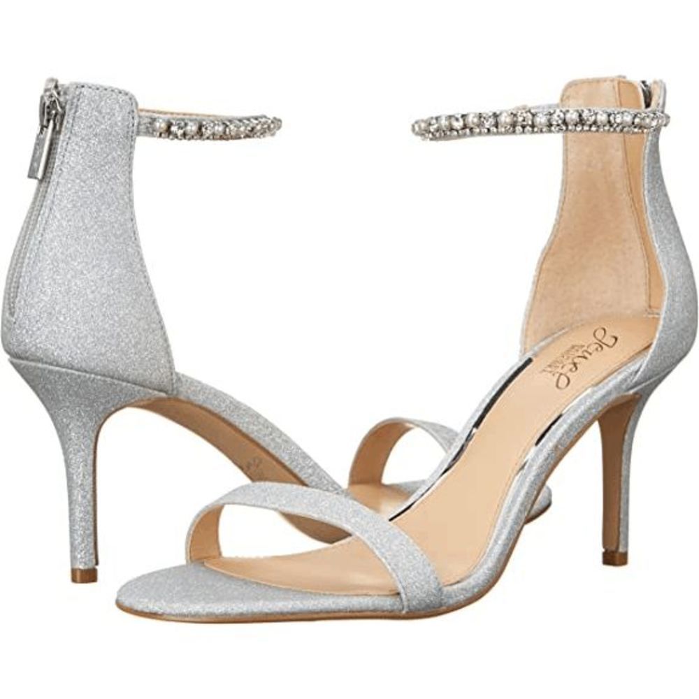 Badgley Mischka Women's Landen stiletto Heeled sling-backSandal 6.5